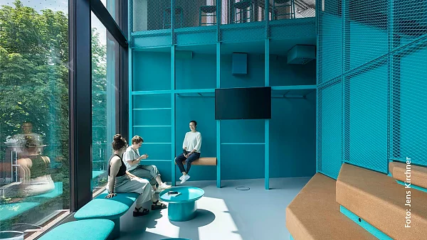 Blaues Like-it im InnoDom Cologne